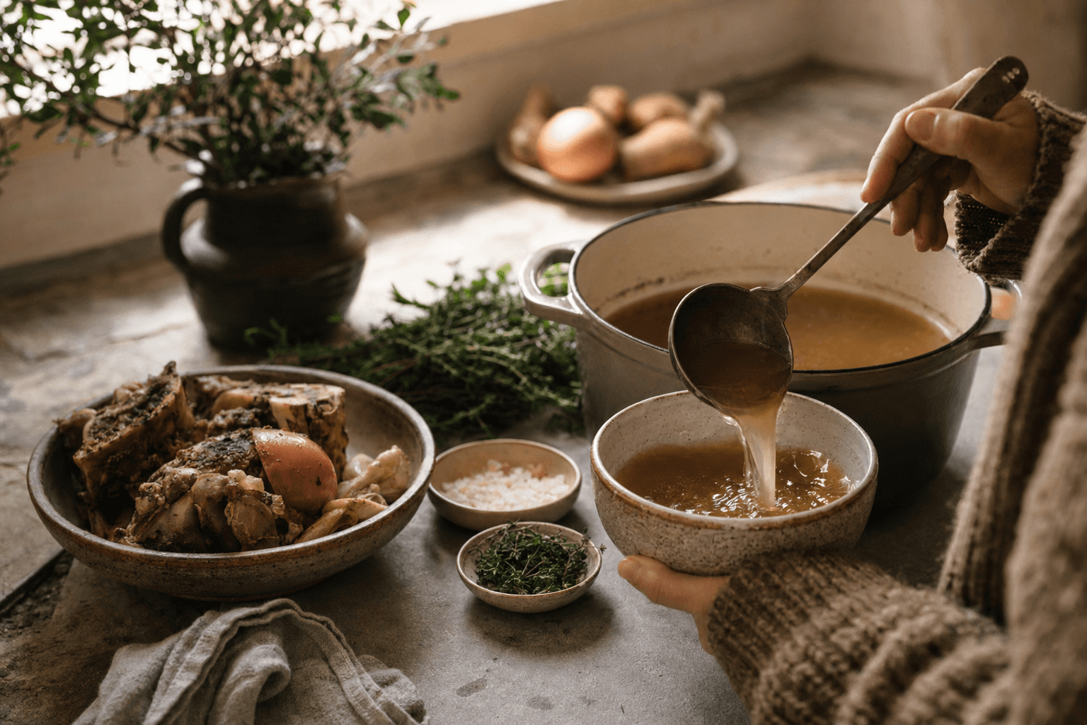 Bone Broth from Scratch: A Step-by-Step Guide — how to make bone broth