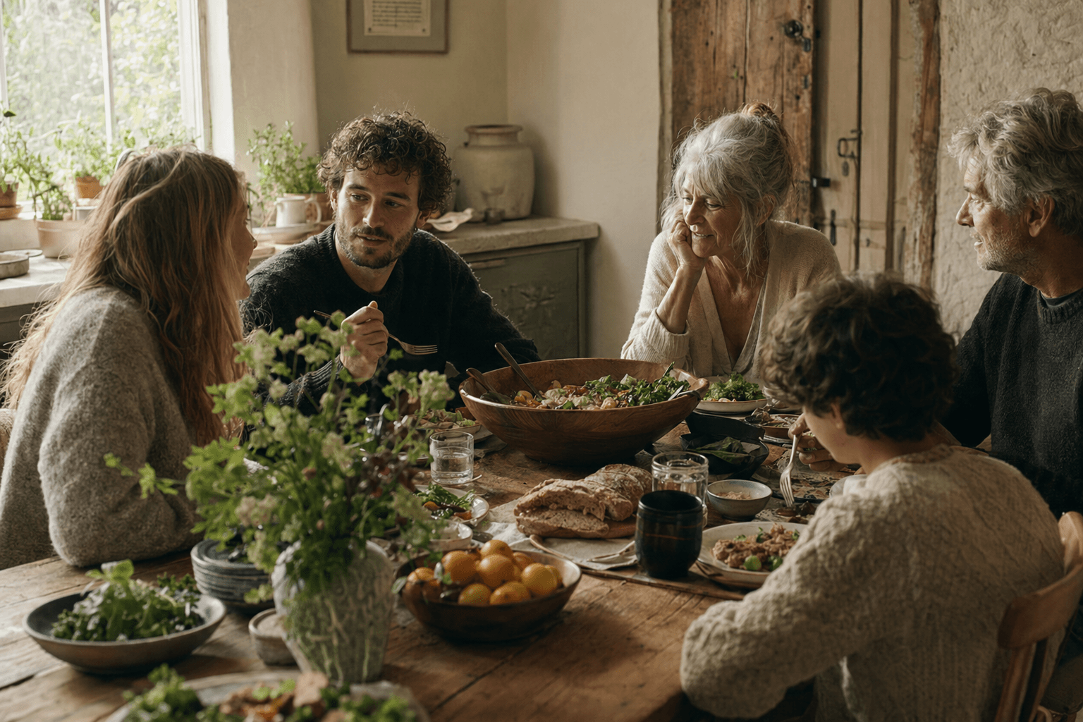 How to Talk to Your Family About Changing the Way You Eat — changing diet family conversation