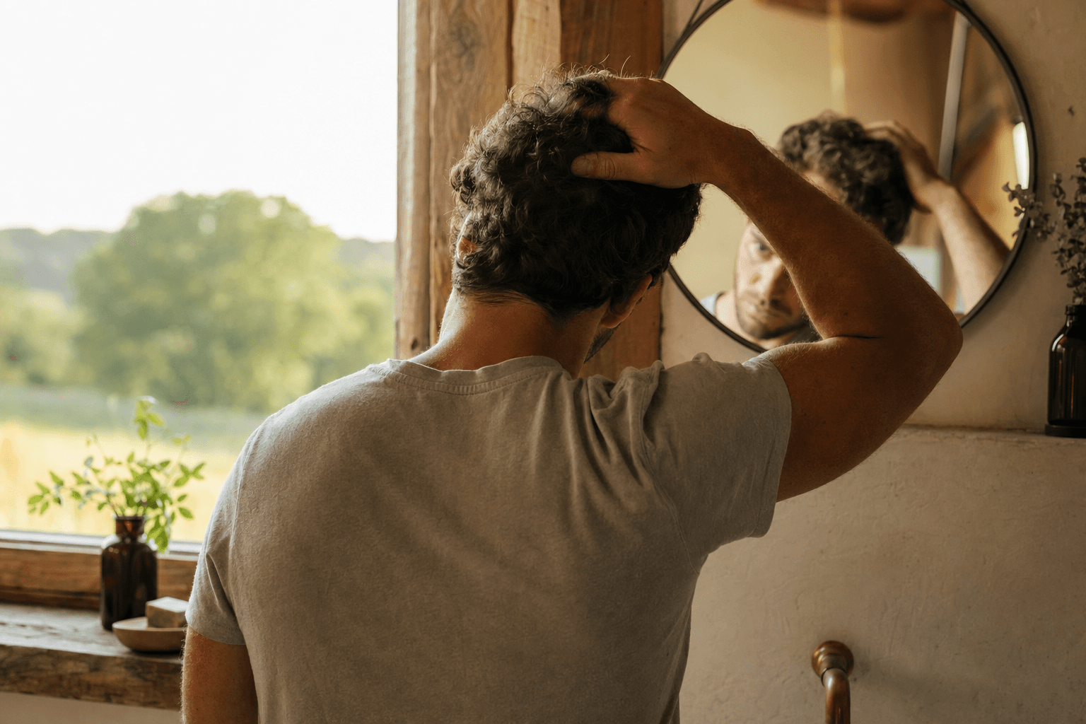 Hair Loss in Men: Nutrition Beyond Finasteride — male hair loss nutrition