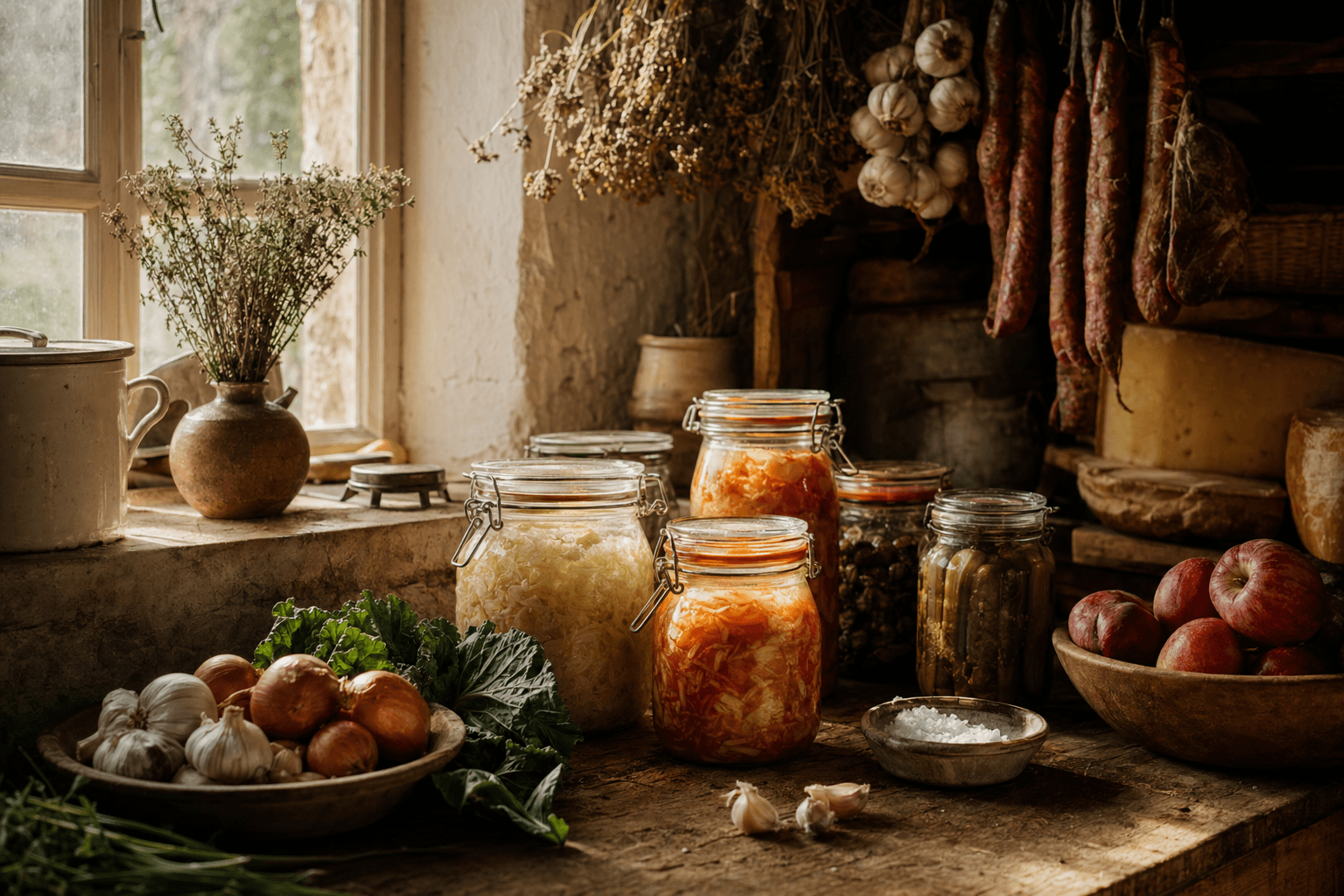 How Traditional Cultures Prepared for Winter — traditional winter preparation food