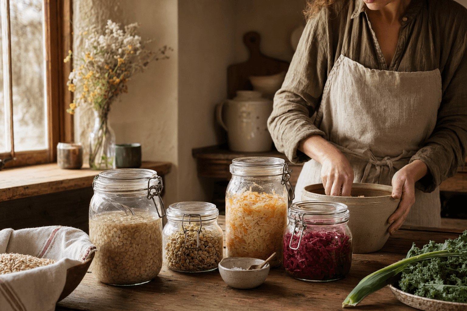 Soaking, Sprouting and Fermenting: Traditional Food Preparation — soaking sprouting fermenting