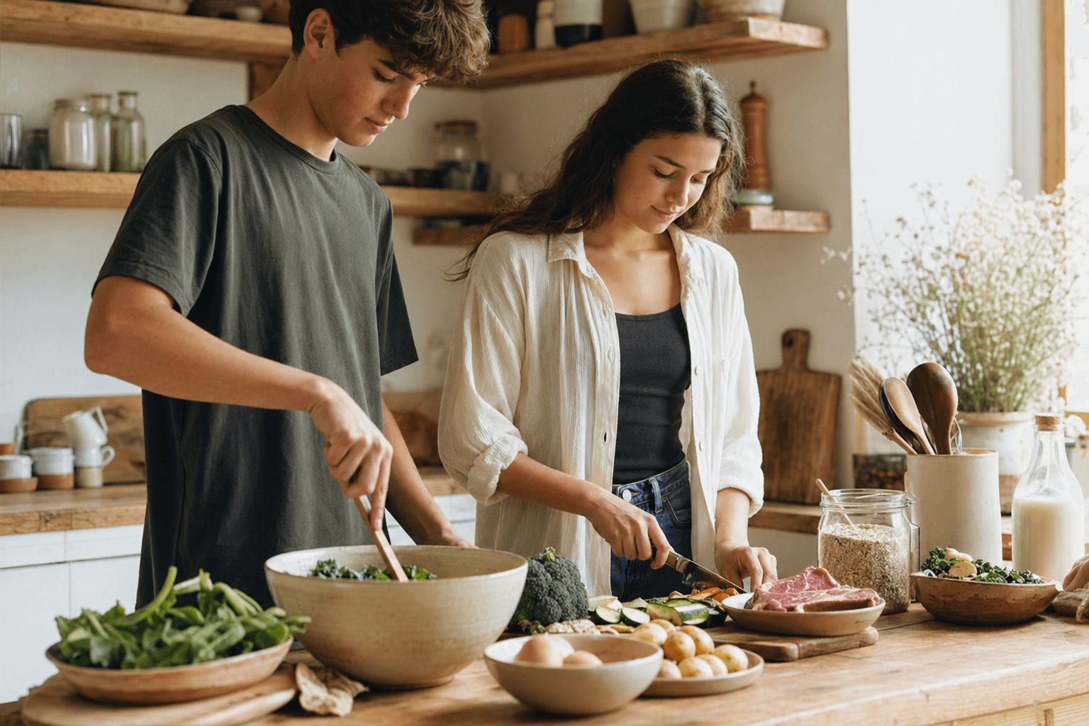 Teenage Nutrition: Fuelling Growth Spurts and Brain Development