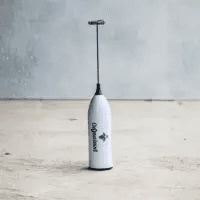 Organised electric whisk frother
