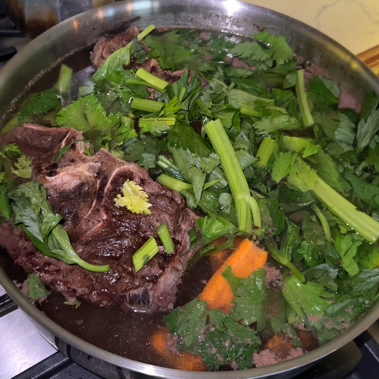 Stew with vegetables