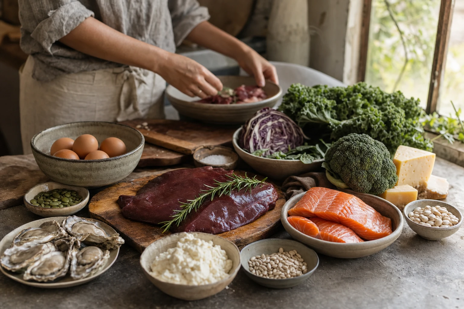 Nutrient profile comparison table