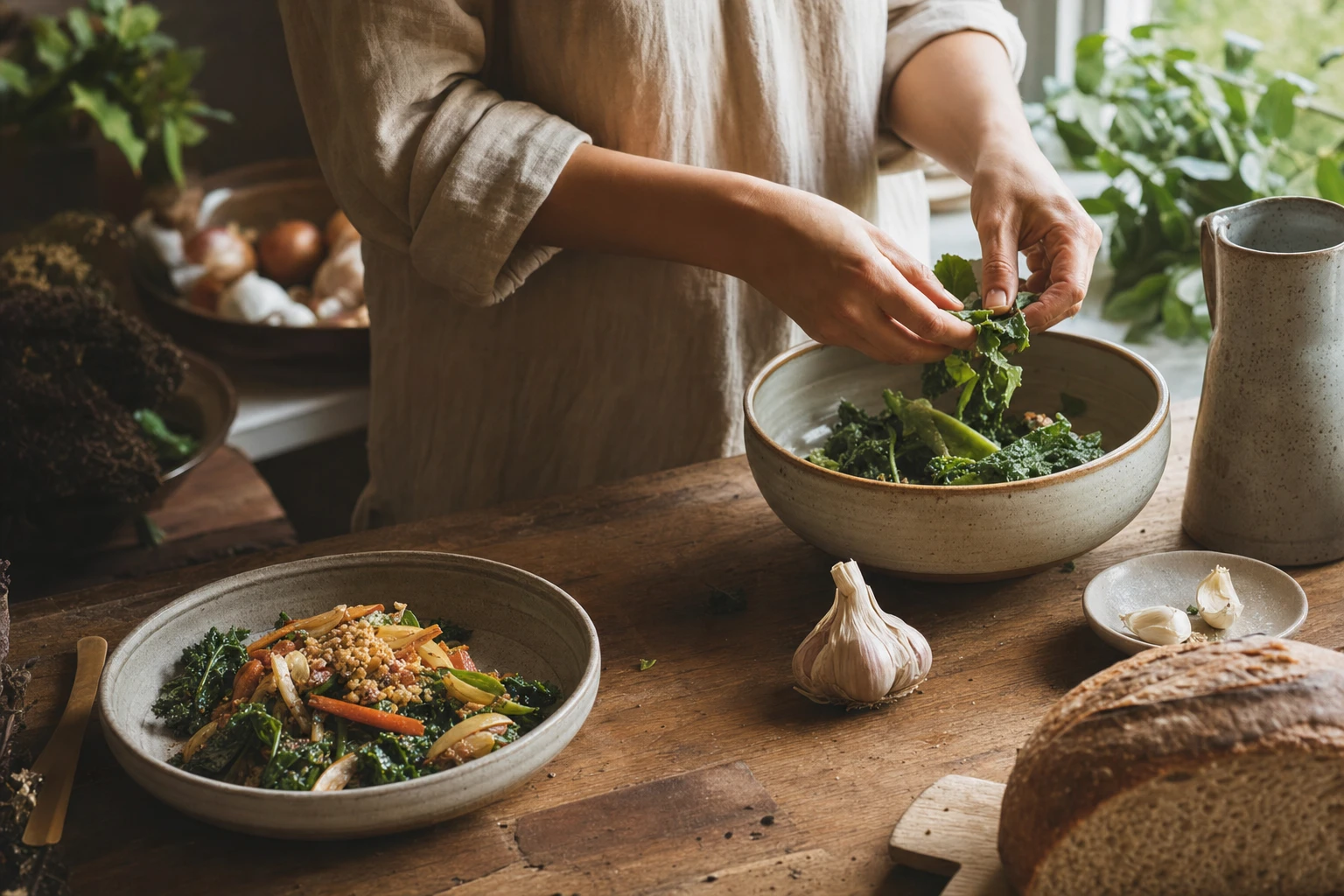 Healthy vs damaged intestinal lining