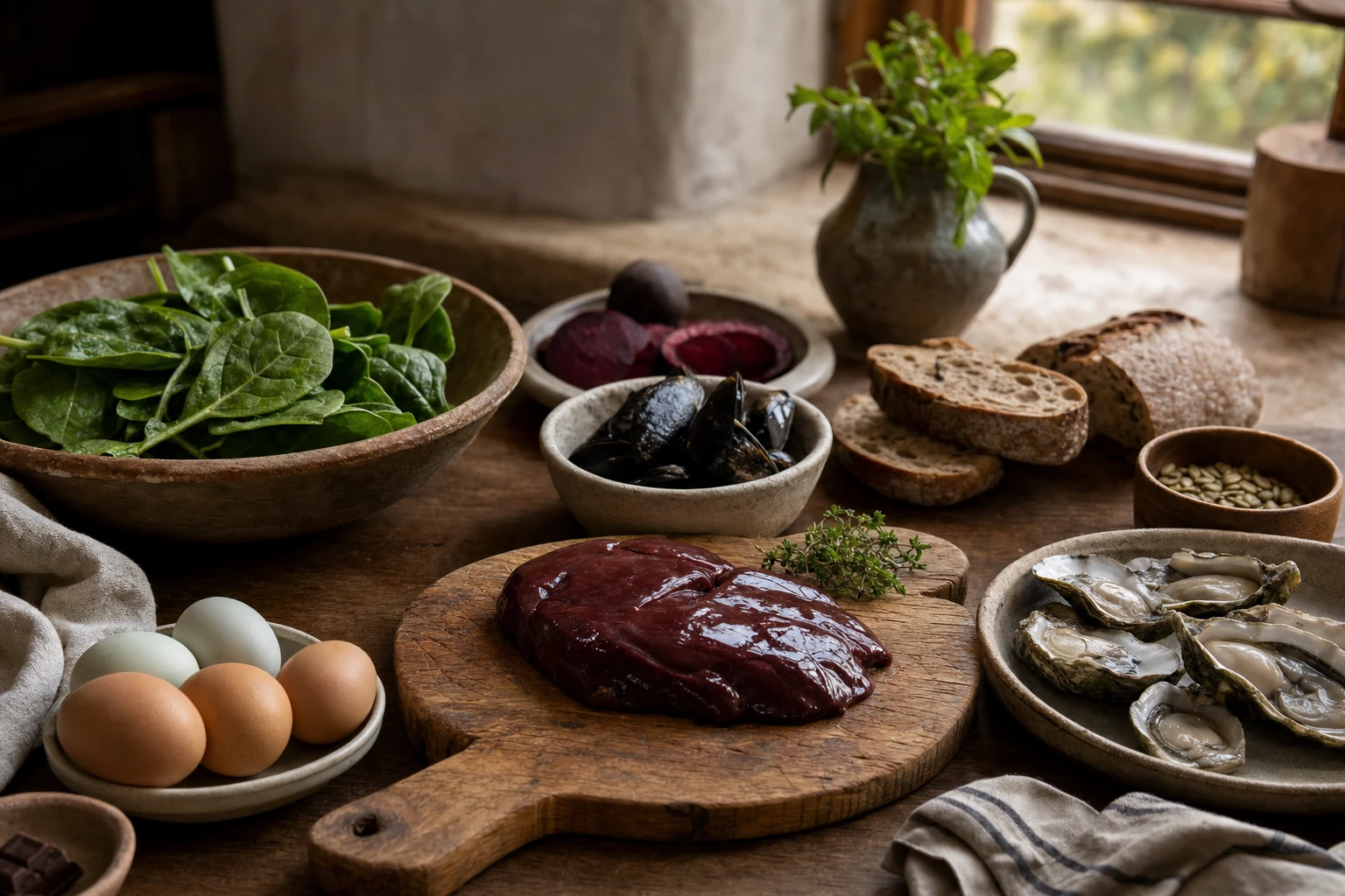 Where to find copper in real food