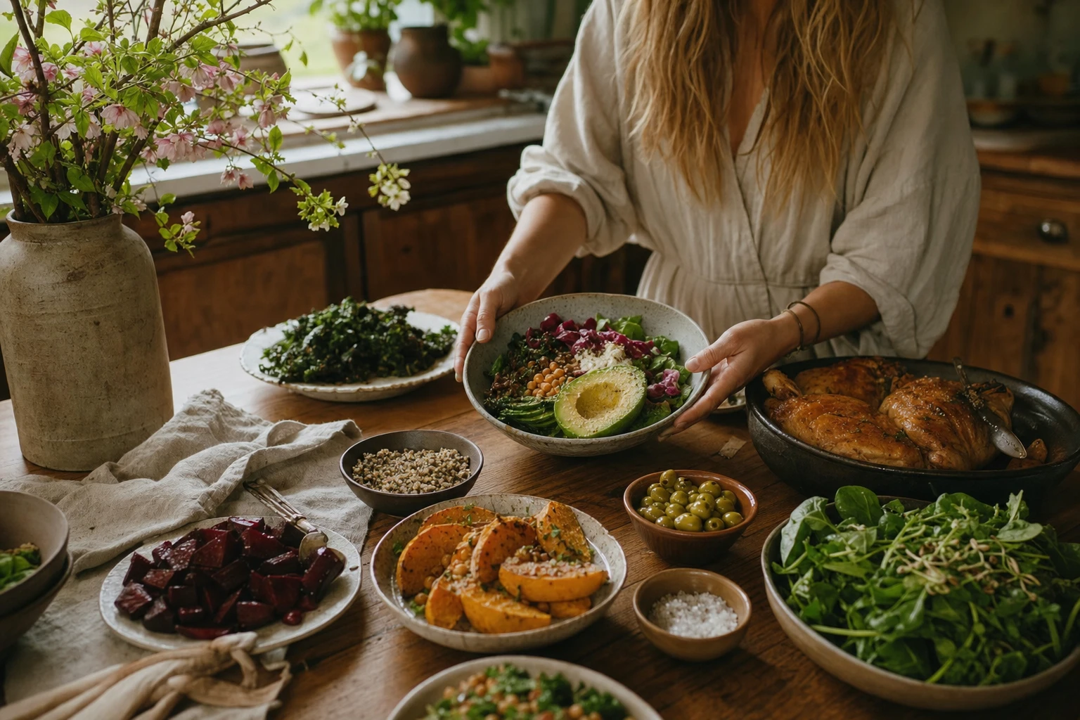 Food examples organized by menstrual cycle phase