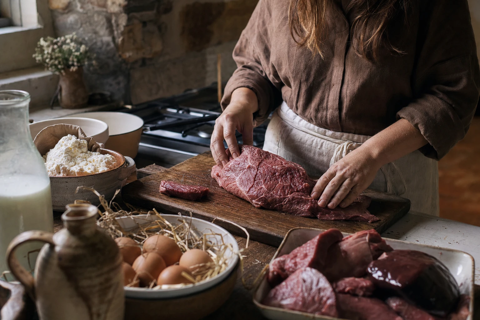 Digestion pathway comparison: beef vs whey
