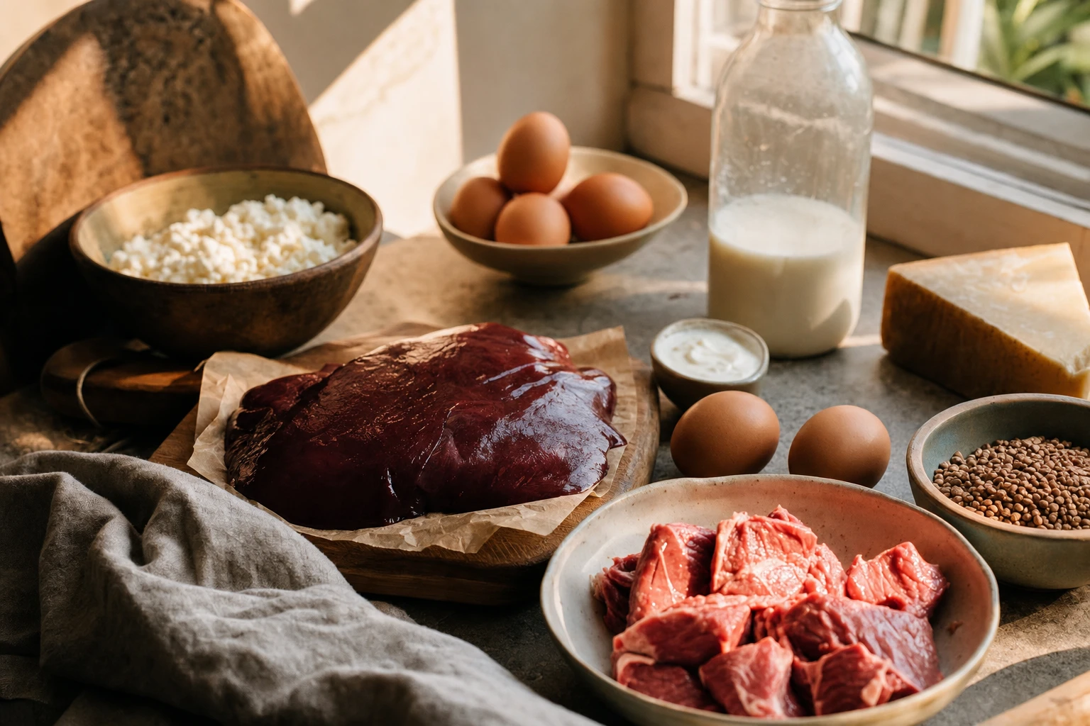 Amino acid profile comparison chart