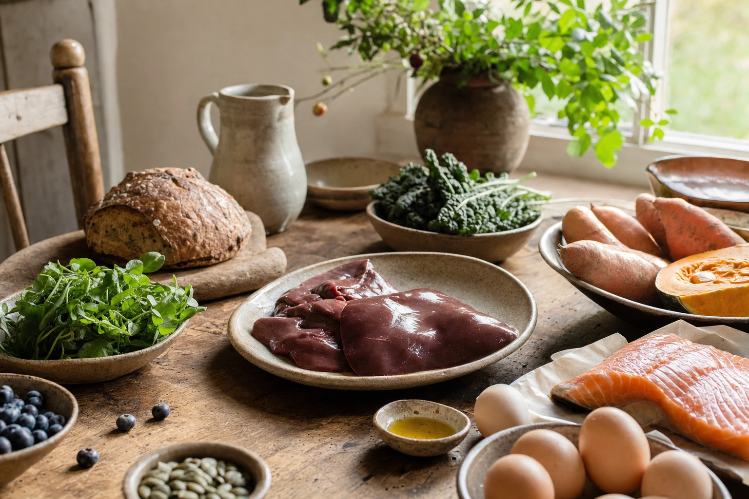 Nutrient-rich foods for skin health