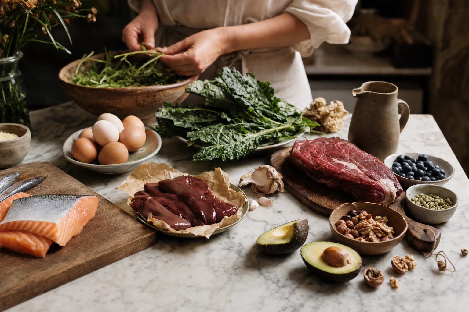Nutrient categories and their food sources