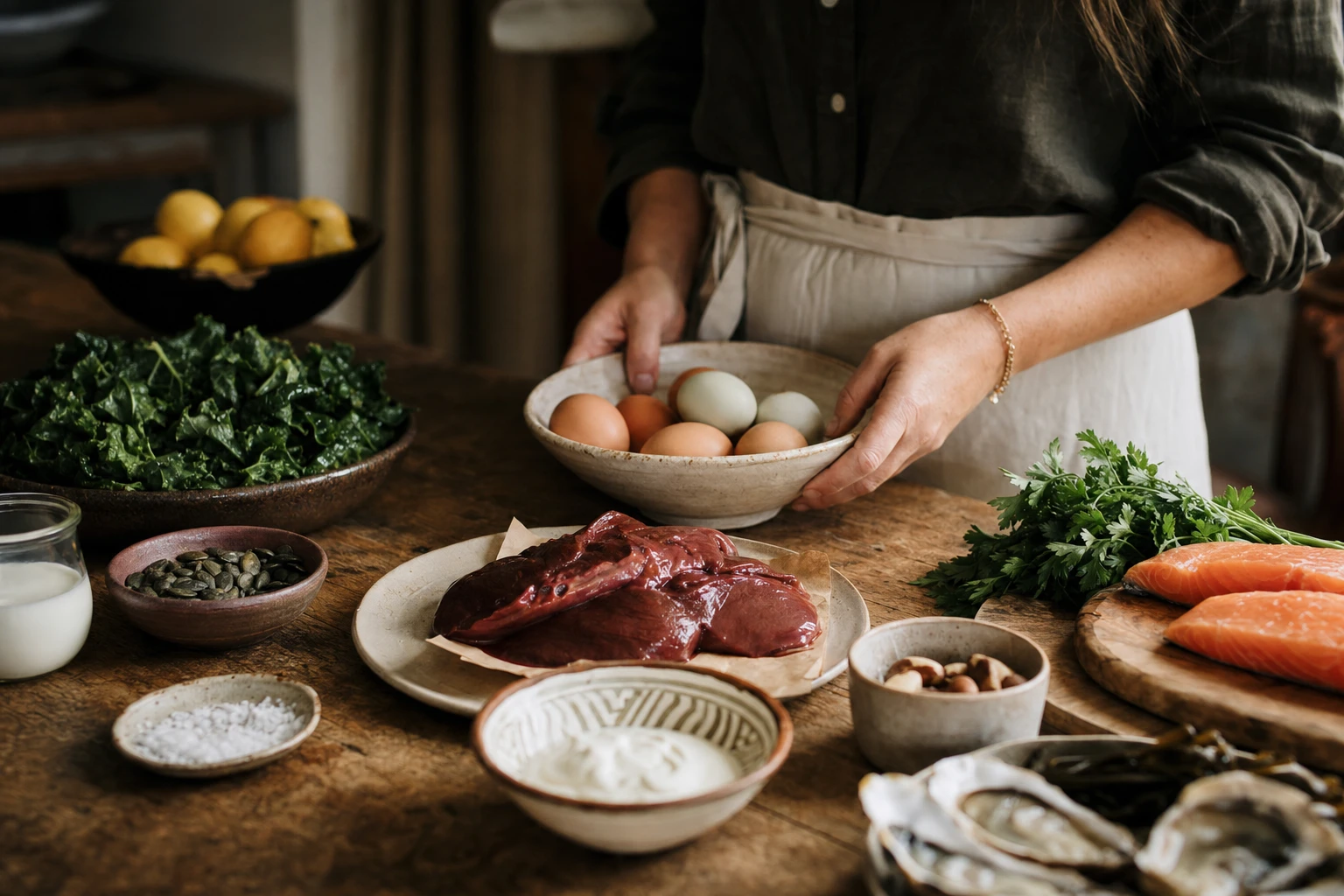 Foods rich in thyroid-supporting nutrients