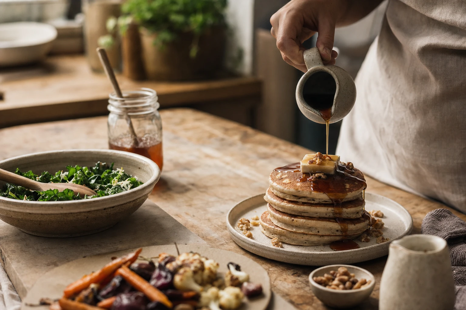Maple syrup in various applications