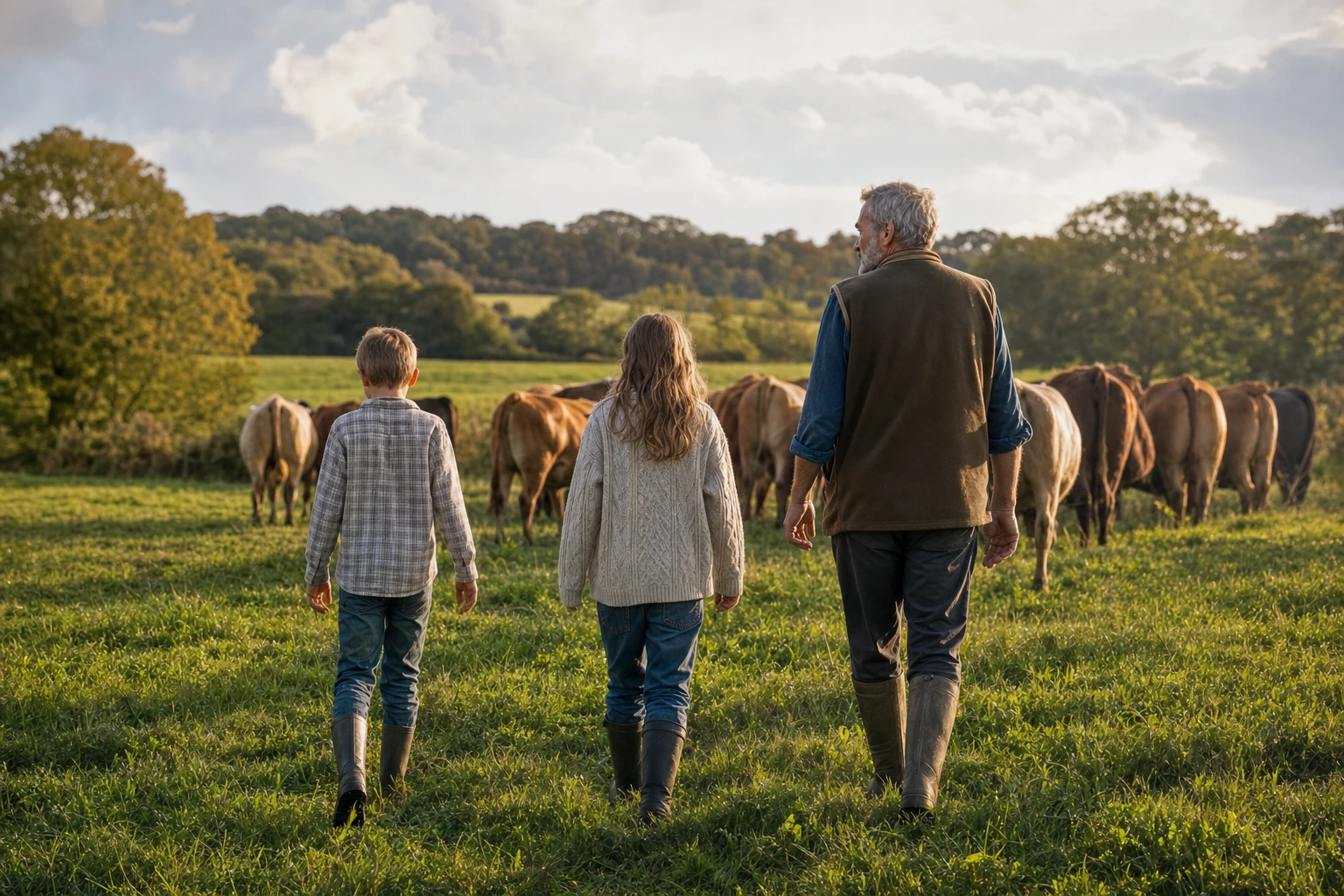 The multi-generational grass farm