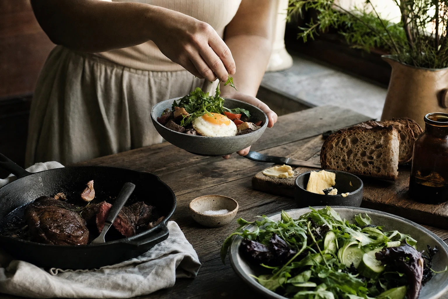 Nutrient-dense meal examples