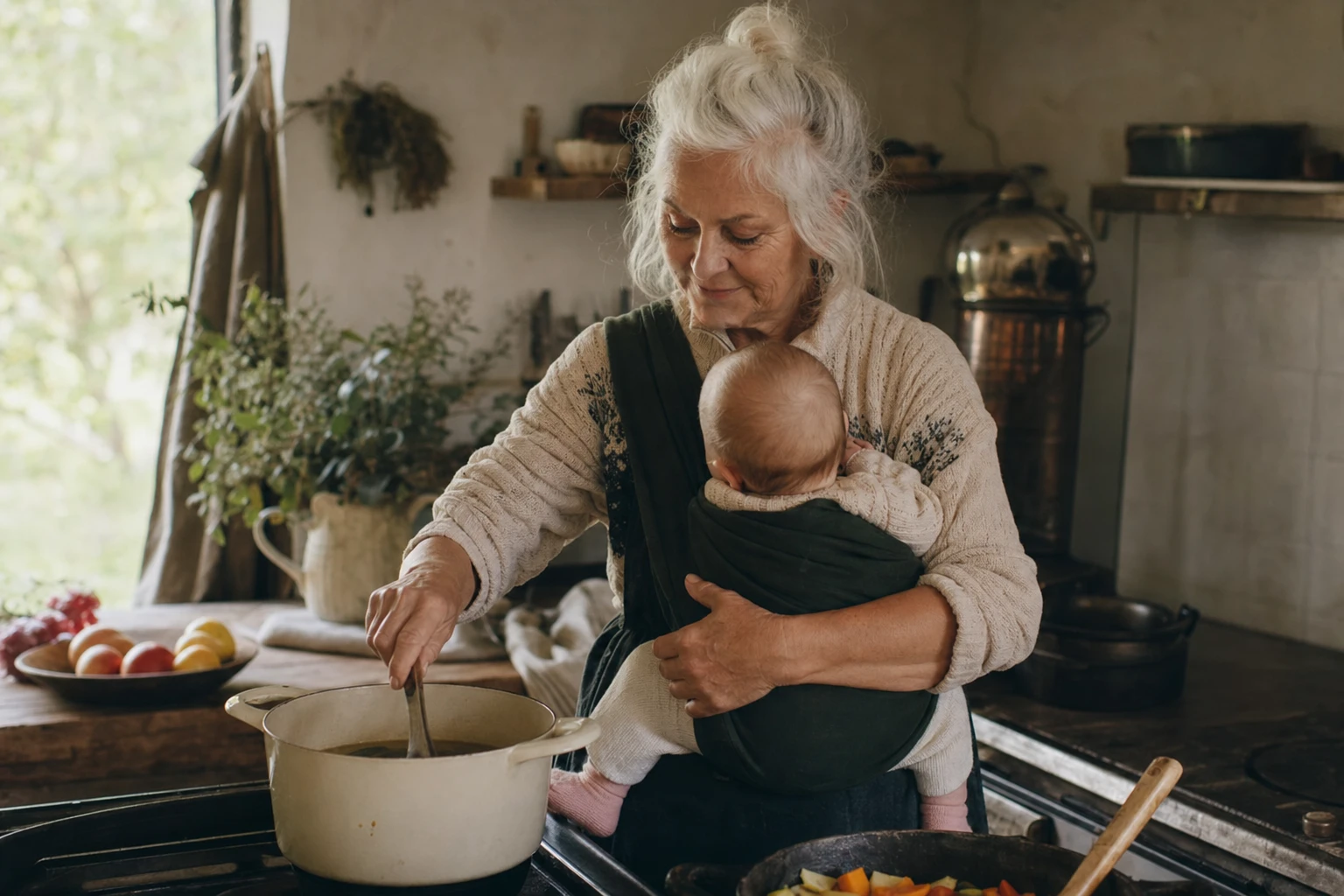 The grandmother's story: rebuilding after birth