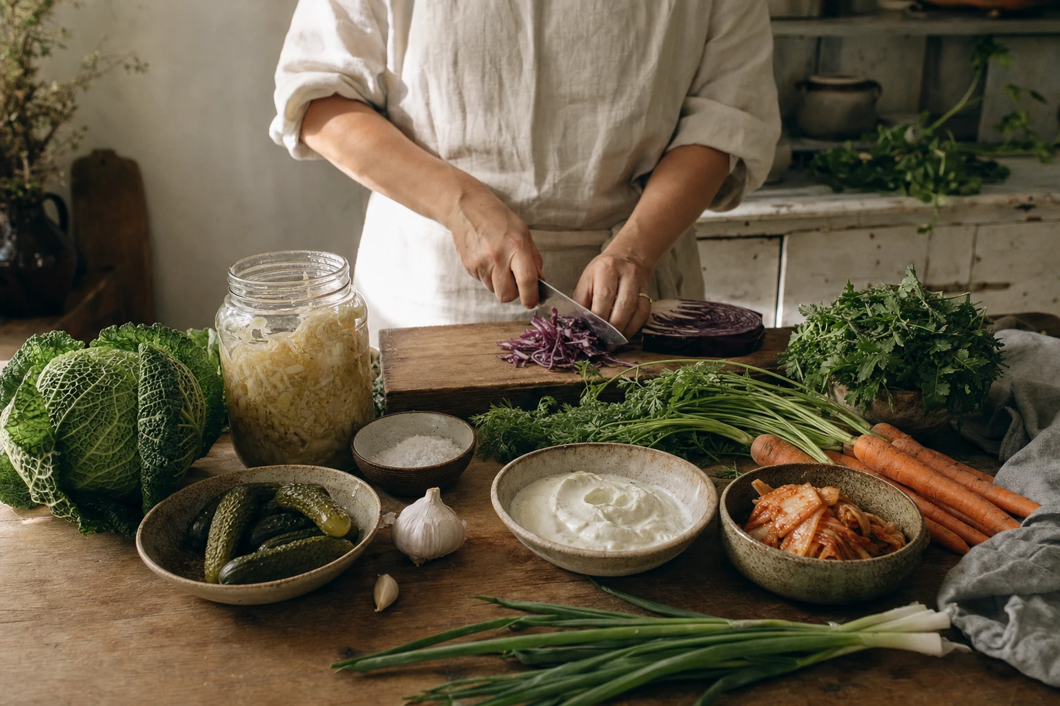 Damaged vs healthy gut lining