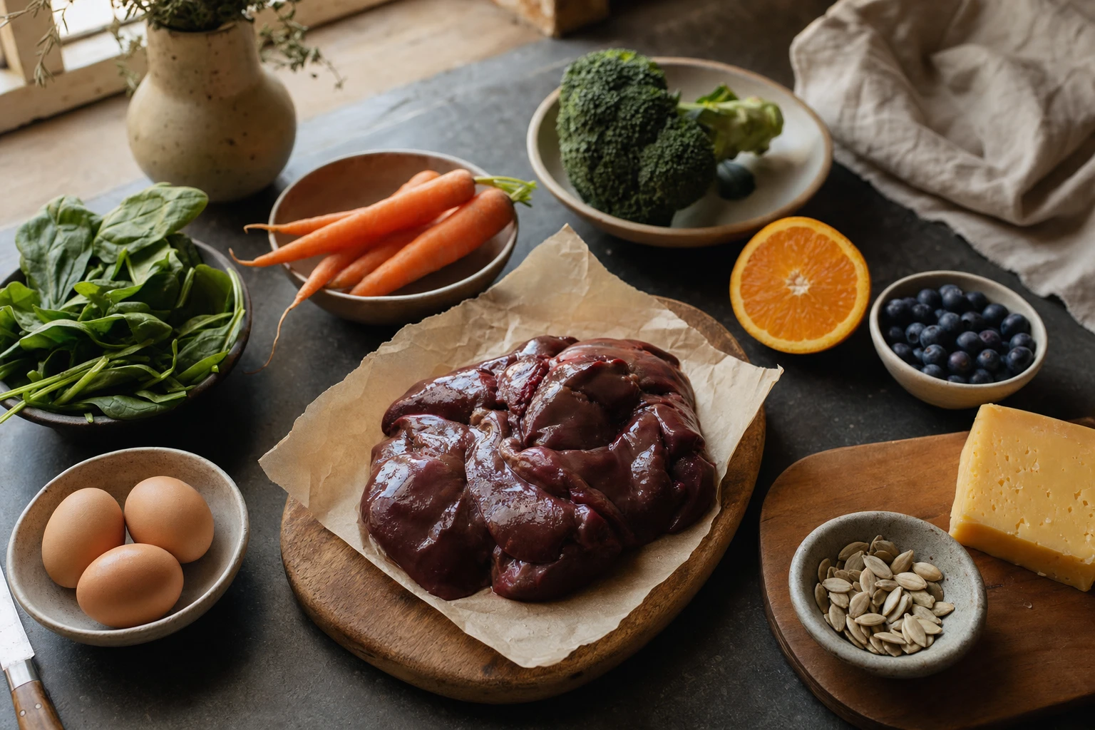 Beef liver vs other foods