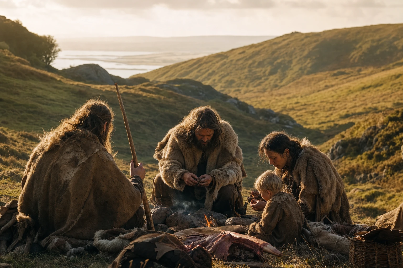 Ancestral food sources and gathering