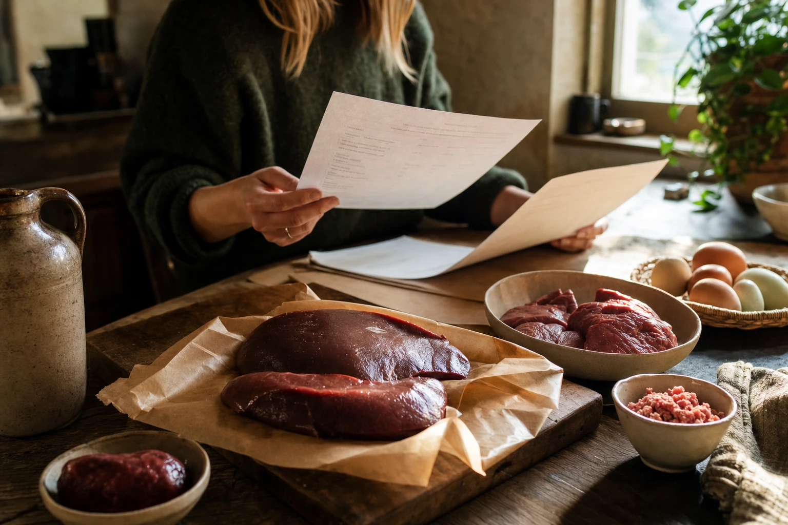 Documents showing ingredient disclosures vs proprietary blend label