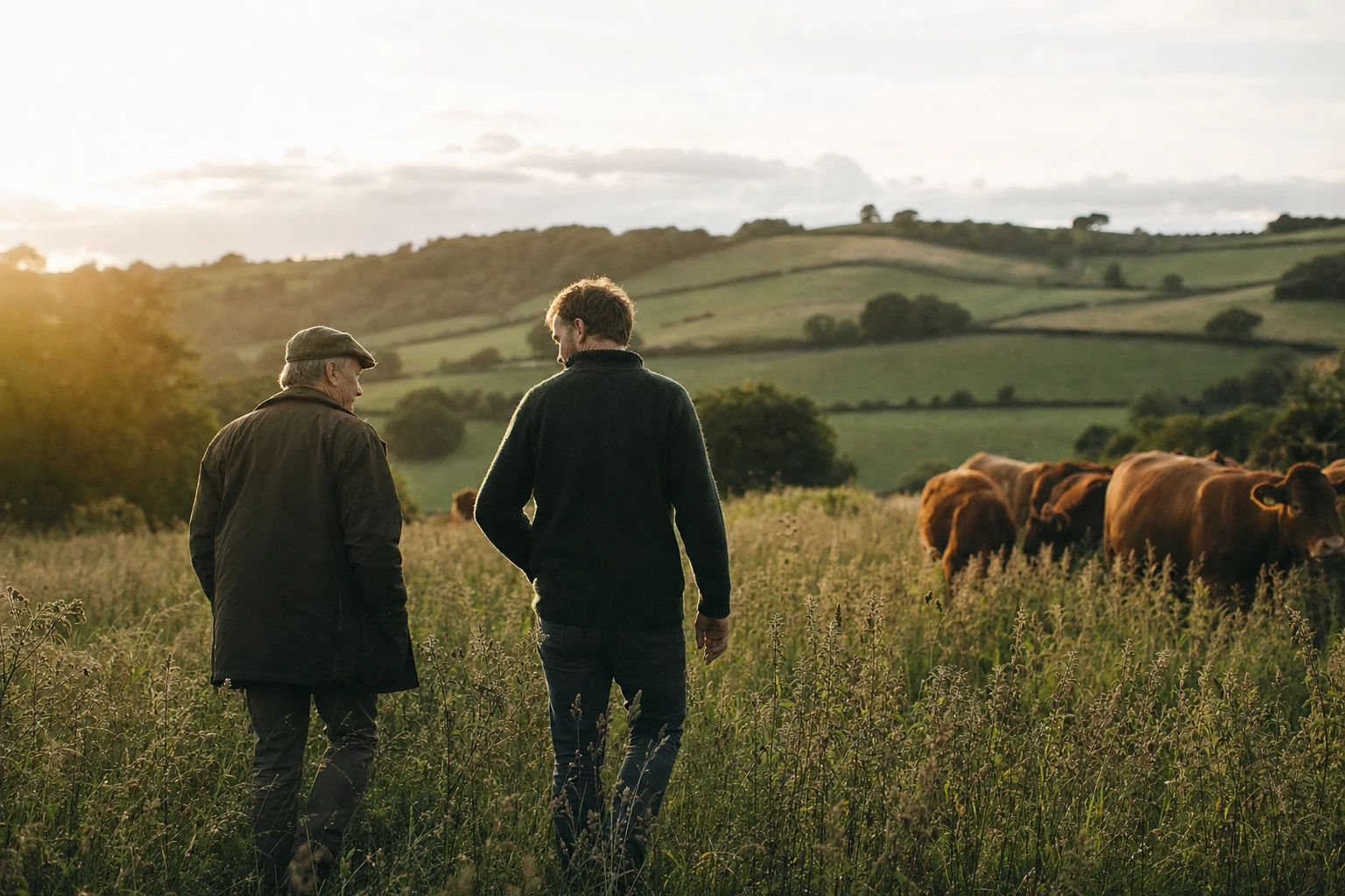 The Organised team, or someone packing pouches, or a farm landscape
