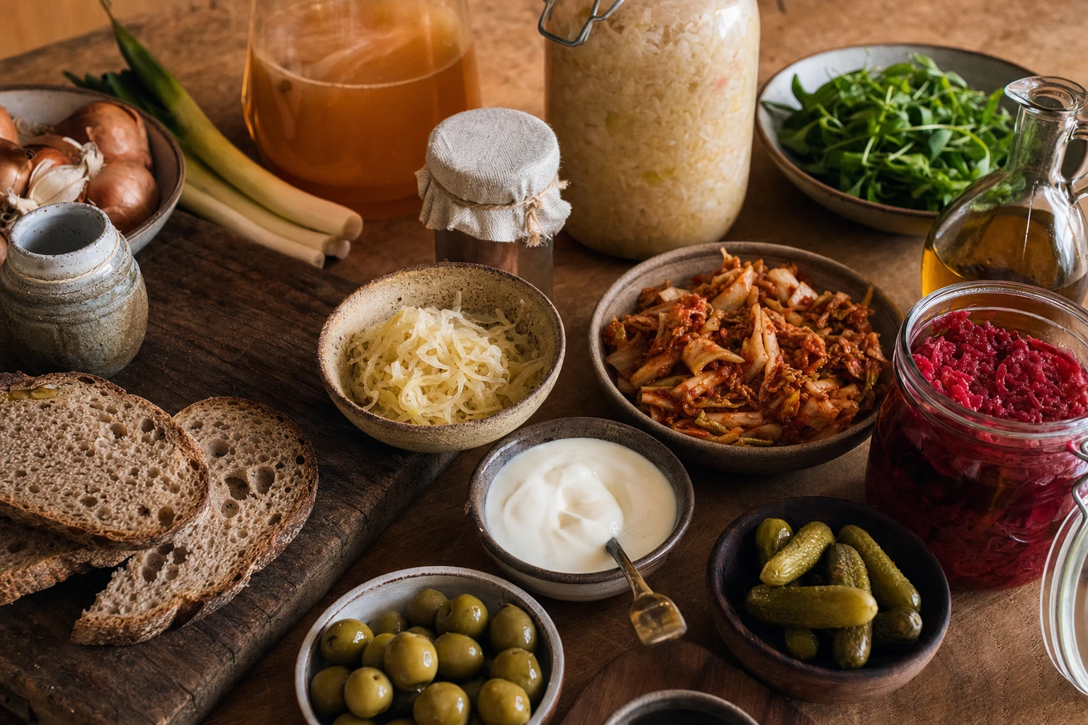 Diverse bacteria strains in healthy microbiome